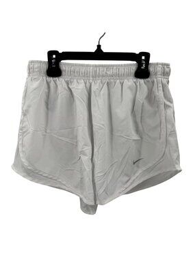 Nike Dri-Fit White Running Shorts Womens Size Medium